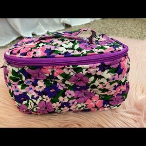 Vera Bradley Flower Garden Travel Cosmetic bag NWT
